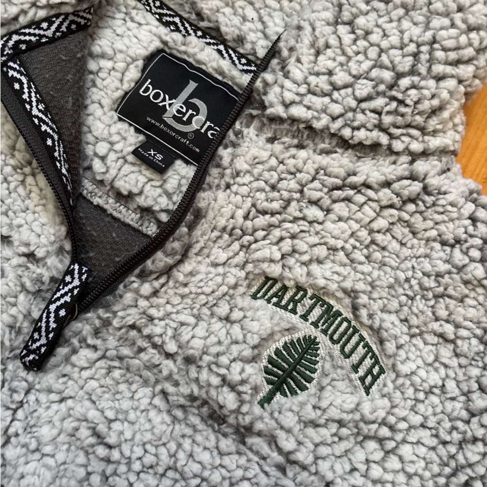 Gray Sherpa Dartmouth College Pullover - Picture 2 of 2